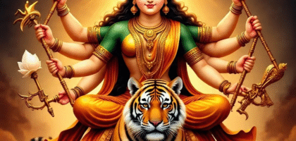 Maa Chandraghanta Day3 Sharadiya Navratri @Bharatiya.Yoga