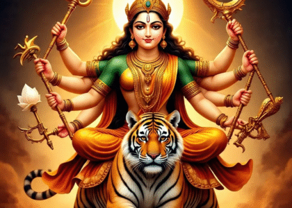 Maa Chandraghanta Day3 Sharadiya Navratri @Bharatiya.Yoga